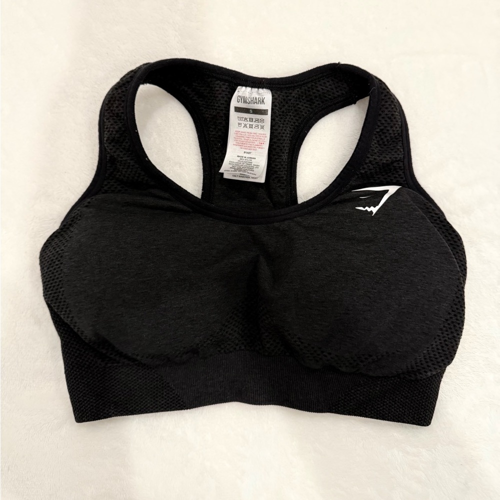 Gymshark Charcoal Sports Bra